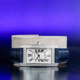 CARTIER Tank Américaine with Customization in Natural Diamonds W26036L1