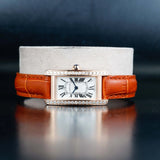CARTIER Tank Américain avec Diamants Naturels Personnalisation W2607456
