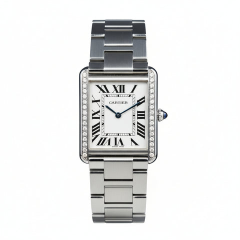 CARTIER Tank Solo Avec Personnalisation en Diamants Naturels W5200014 | BBA-WATCH.COM