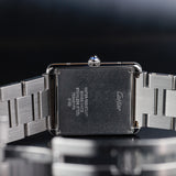 CARTIER Tank Solo Avec Personnalisation en Diamants Naturels W5200014