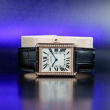 CARTIER Tank Solo with Customization in Natural Diamonds W5200025