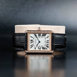 CARTIER Tank Solo with Customization in Natural Diamonds W5200025