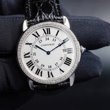 CARTIER Ronde Solo With Natural Diamonds Personalization W6700255