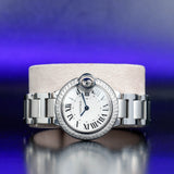 CARTIER Ballon Bleu with Natural Diamonds Personalization W69010Z4
