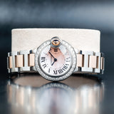 CARTIER Ballon Bleu with Natural Diamonds Customization W6920034