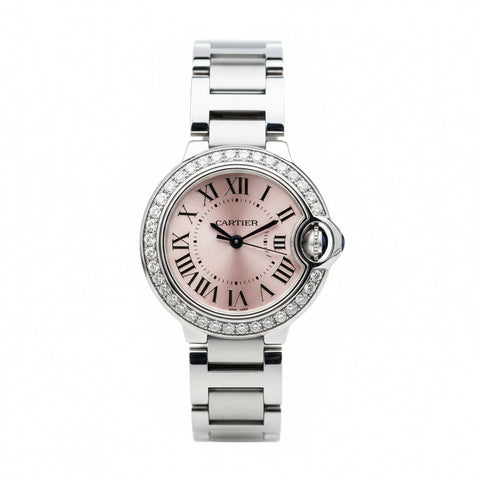CARTIER Ballon Bleu Avec Diamants Naturels Personnalisation W6920038 | BBA-WATCH.COM