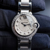 CARTIER Ballon Bleu Avec Diamants Naturels Personnalisation WE902073