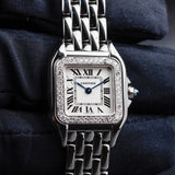 CARTIER Panthère De Cartier With Natural Diamonds Customization WSPN0006