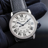 CARTIER Ronde Solo With Natural Diamonds Customization WSRN0021