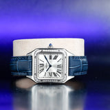 CARTIER Santos avec Diamants Naturels Personnalisation WSSA0023