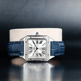 CARTIER Santos avec Diamants Naturels Personnalisation WSSA0023