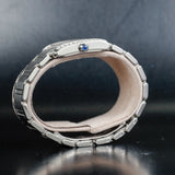 CARTIER Tank Française with Natural Diamonds Personalization WSTA0005