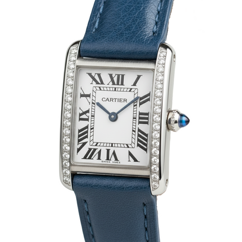 CARTIER Tank Must W1017554 Avec Diamants Naturels Personnalisation WSTA0042 | BBA-WATCH.COM