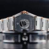 Omega Constellation Quartz avec Diamants Naturels Personnalisation 123.25.24.60.57.002