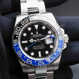 ROLEX GMT-Master II Batman (in English) 116710BLNR