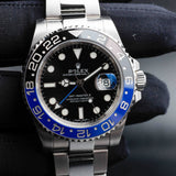 ROLEX GMT-Master II Batman (in English) 116710BLNR