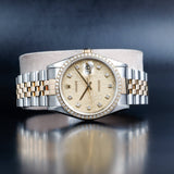 ROLEX Datejust 36 with Natural Diamonds Customization 16233
