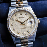 ROLEX Datejust 36 with Natural Diamonds Customization 16233