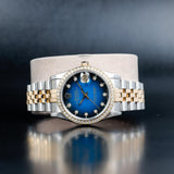 ROLEX Datejust 31 avec Diamants Naturels Personnalisation 68273