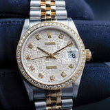 ROLEX Datejust 31 avec Diamants Naturels Personnalisation 78273
