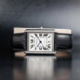CARTIER Tank Solo XL with Customization in Natural Diamonds W5200027