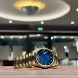ROLEX Day-Date 36 mm 18238 18K Yellow Gold Vignette Dial