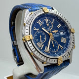 BREITLING Crosswind Chronograph B13055 Blue Dial