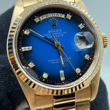 ROLEX Day-Date 36 mm 18238 18K Yellow Gold Vignette Dial