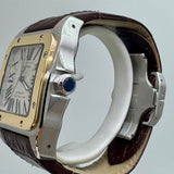 CARTIER Santos 100 XL W20072X7 Gold/Steel Full-Set