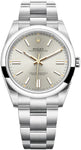 ROLEX Oyster Perpetual 41 Silver 124300 Full-Set