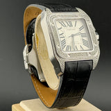 CARTIER Santos Large Size w20073x8 Diamonds