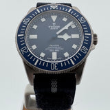 TUDOR Pelagos 25707B/25 Full-Set Titane Marine Nationale Edition