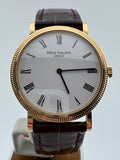 PATEK PHILIPPE Calatrava 5120J 18ct Yellow Gold "Clous de Paris"