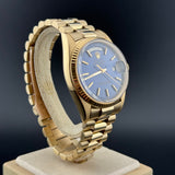 ROLEX Day-Date 36 mm 1803 18K Yellow Gold Blue Dial