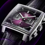 TAG Heuer Monaco Purple Limited Edition CBL2118 Full-Set