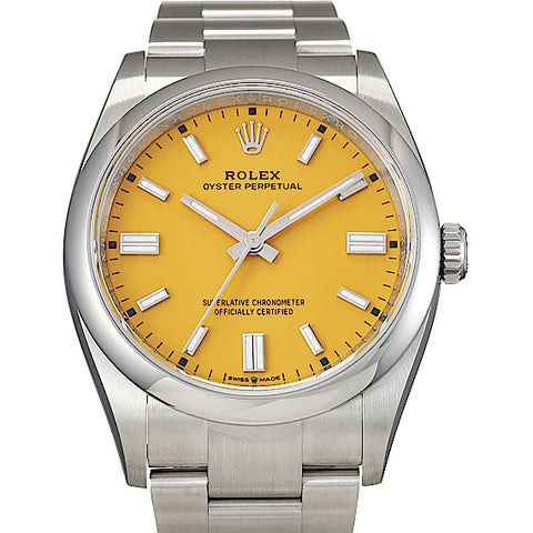 ROLEX Oyster Perpetual 41 Yellow 124300 | BBA-WATCH