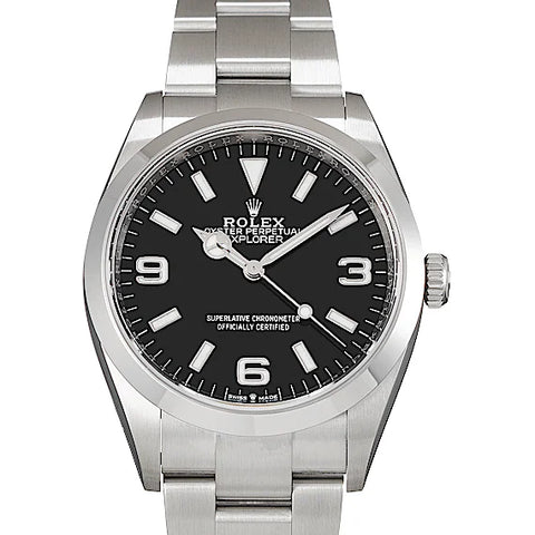 ROLEX Explorer 1 36 mm 124270 Full-Set