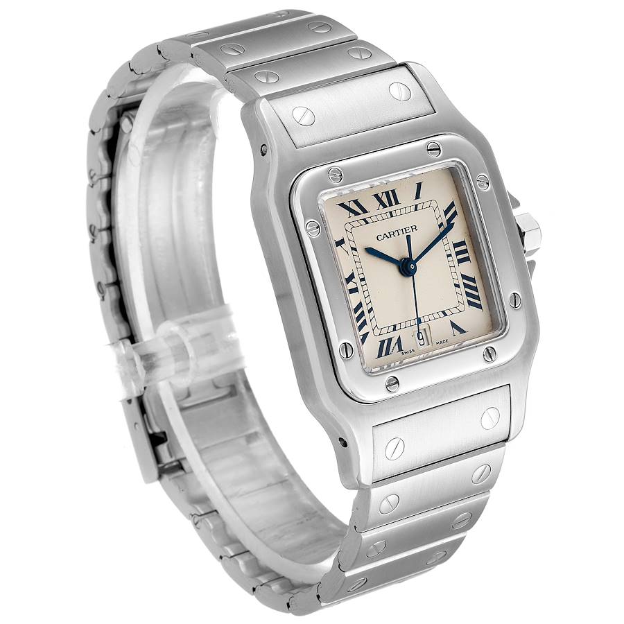 CARTIER Santos de Cartier Galb e Quartz 987901