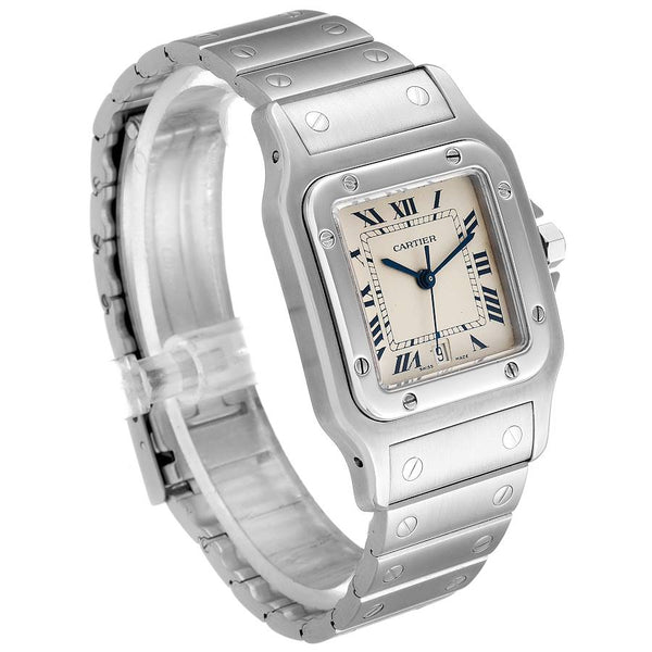 CARTIER Santos de Cartier Galbee Quartz 987901