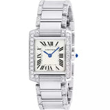 CARTIER Tank Française Personnalisée «Diamond» W51008Q3 | BBA-WATCH.COM