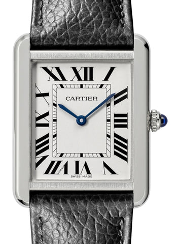CARTIER Tank Solo With Natural Diamonds Customization WSTA0028 | BBA-WATCH.COM