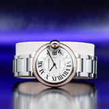 CARTIER Ballon Bleu With Natural Diamonds Personalization WE902081