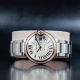 CARTIER Ballon Bleu With Natural Diamonds Personalization WE902081