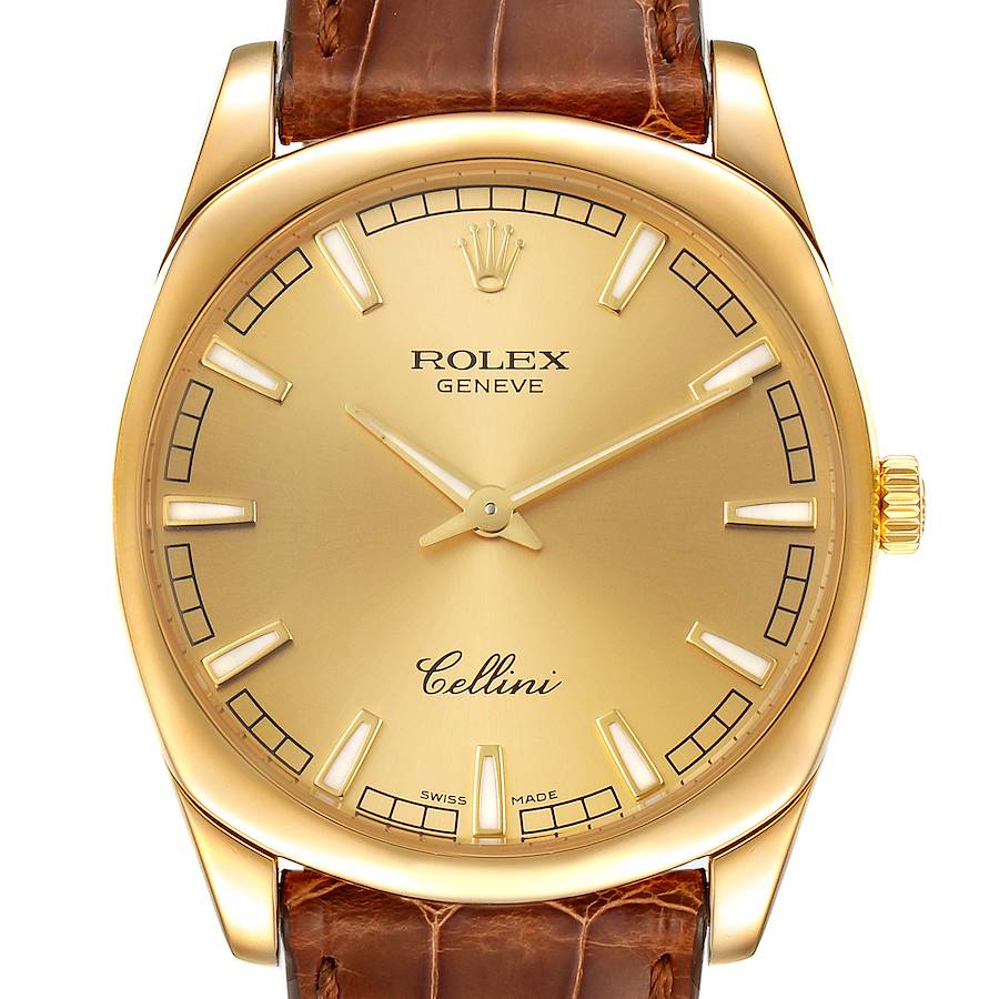 ROLEX Cellini Danaos 4243/8 18K Yellow Gold | BBA-WATCH.COM