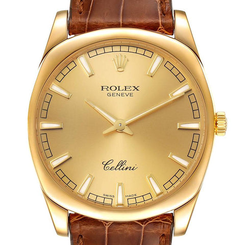 ROLEX Cellini Danaos 4243 18K Yellow Gold Full-Set