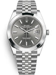 ROLEX Datejust 126300 41 mm Jubilee Rhodium | BBA-WATCH.COM