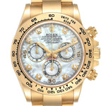 ROLEX Daytona 18k Yellow Gold MOP Dial | BBA-WATCH.COM