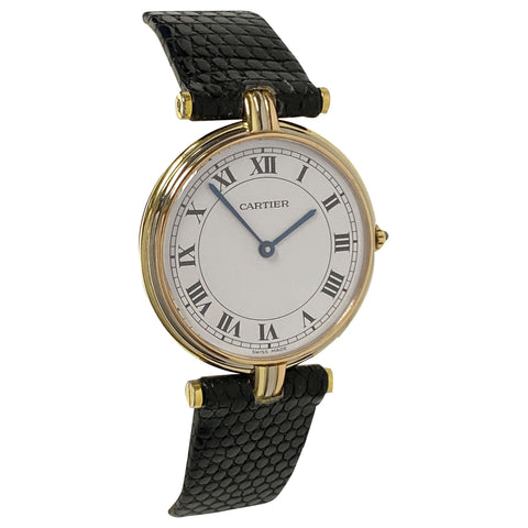 CARTIER Trinity Tri Color Gold Quartz 30 mm