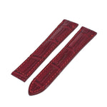 19/16 mm crocodile strap for the OMEGA folding clasp