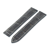 19/16 mm crocodile strap for the OMEGA folding clasp